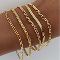 Ellen – Gouden armbandenset
