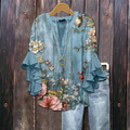 Anja – Blouse met bloemenprint