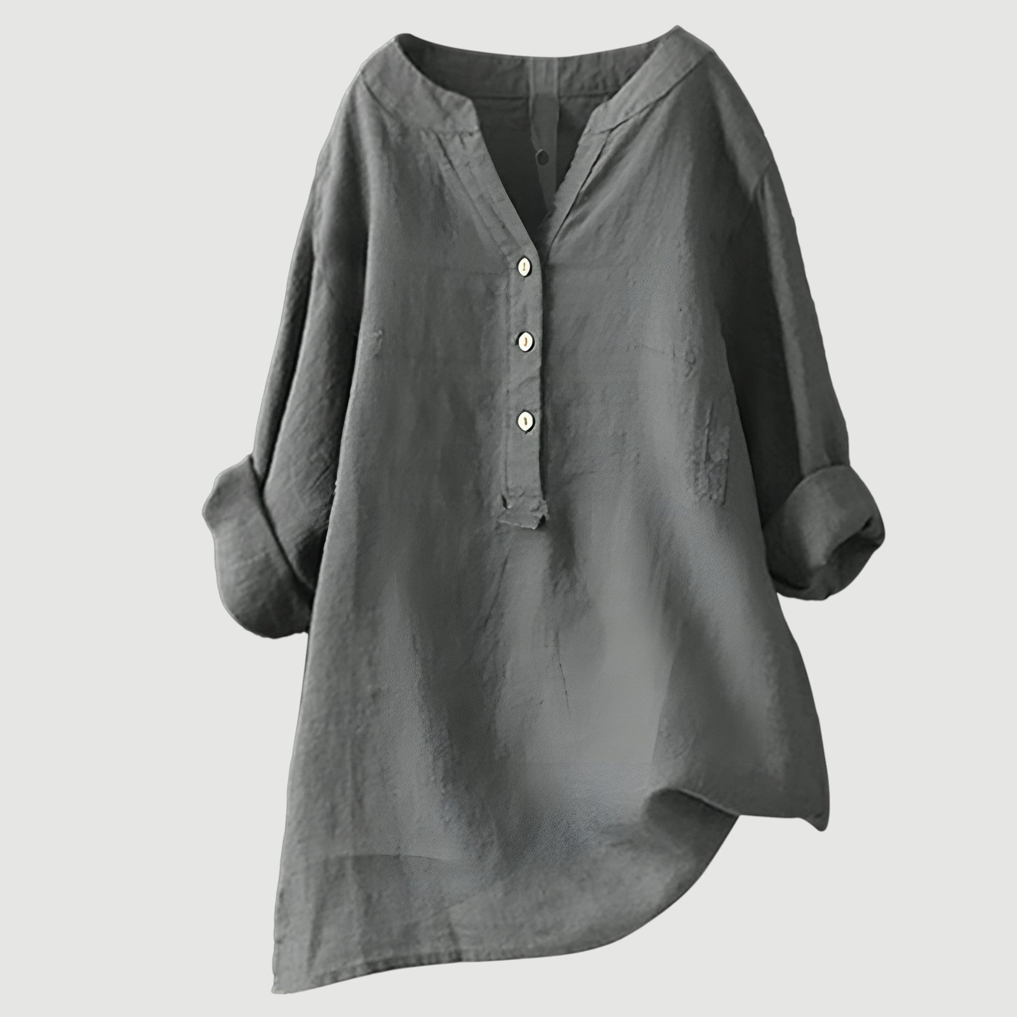 Karin™ | Luchtige Blouse met Knopen